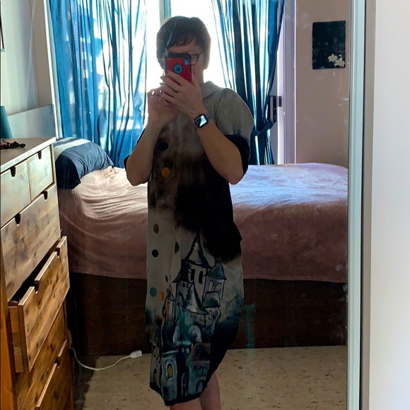 Hand painted dress - Picture 8 of 8